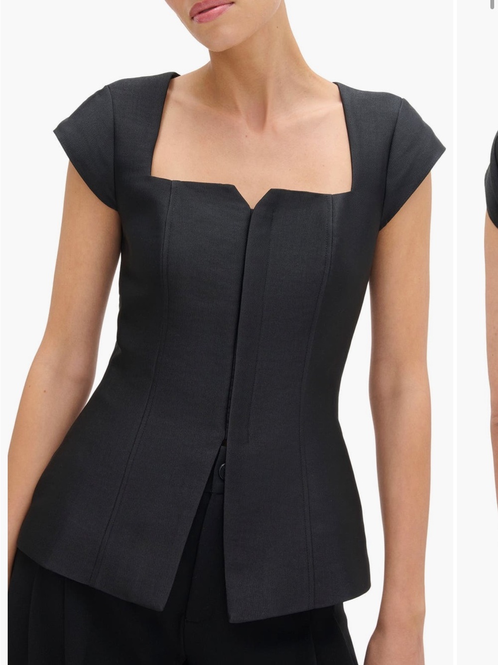 Mars Cap Sleeve Top Aligne